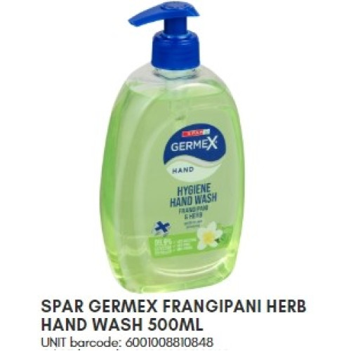 SPAR GERMEX H/WASH FRAN&HERB 500ML (RF)